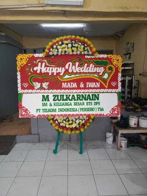 Papan Bunga di Warakas
