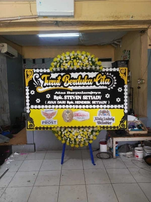 Papan Bunga di Warakas
