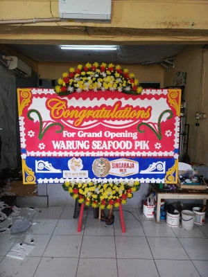 Papan Bunga di Warakas