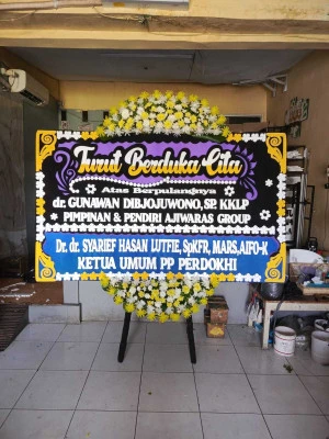 Papan Bunga di Warakas